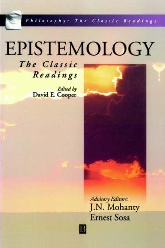 Epistemology P: The Classic Readings (Philosophy: The Classic Re