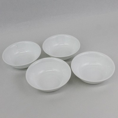 Set 4 Corelle Dazzling White Vitrelle Müslischalen Weiß 6 Zoll