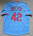 Bruce Sutter Autographed St. Louis Cardinals Baseball Jersey JSA Certified