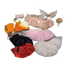 Baby Photography Outfit Lot Tutu Skirts, Crochet Hats, Angel Wings, Headbands