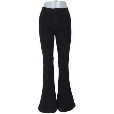 Faf, Jeans, Größe: 30, Schwarz, Baumwolle/Elasthan, Einfarbig, Denim, Damen #gzP
