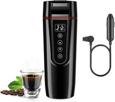 Car Electric Kettle for Travel : FVPE 12V/24V Small Electric Water Kettle, Multi