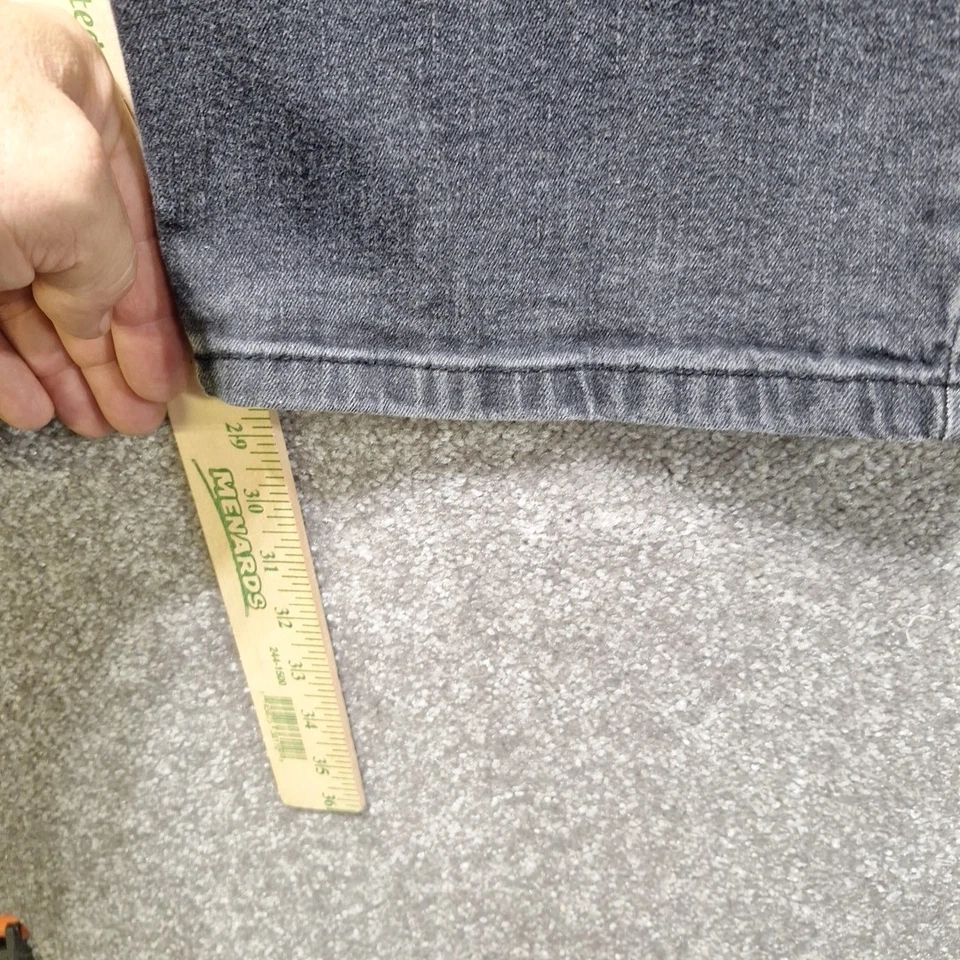 Harbor Bay HB Continuous Comfort Jeans Mens Black 56x30 Stretch Denim Pants - Image 4 of 4