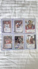 2025-26 Topps Basketball Auto Lot - Alex Sarr & More! RC Auto Cards