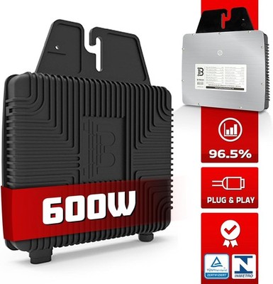 Mikro-Wechselrichter Micro Inverter 600W BYM600 1 MPPT WiFi ohne Kabel B-Ware