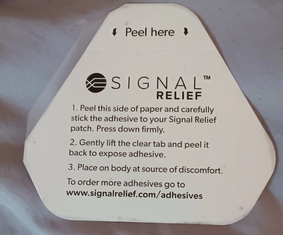 Signal Technology Pain Relief Patches - Durable Back & Leg Relief Bundled 1-Pack - Image 3 of 4