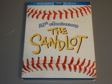  THE SANDLOT   BLU-RAY  DVD  REGION A W/20TH ANNIVERSARY SLIPCOVER