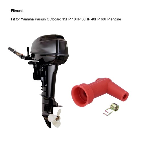 Spark Plug Cap Resistance Cover For Parsun Outboard 15HP 18HP 30HP 40HP - Picture 23 of 24