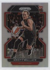 2022 Panini Prizm WNBA Silver Prizm Kristy Wallace #71 Rookie RC 6jx