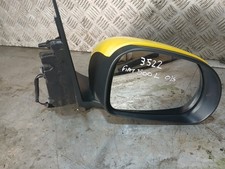 FIAT 500L WING MIRROR O/S DRIVERS YELLOW 830 1.3 MULTIJET TREKKING 2013-17