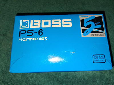 BOSS PS-6 Harmonist EMPTY Box for Guitar pedal
