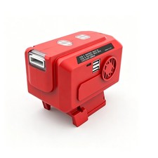 200W Portable Power Inverter for Milwaukee 18V/20V Battery, 220V AC  USB Output