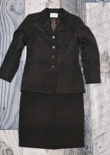 Le Suit 2 Piece Skirt Set Women's Petite Size 4P Academia Business Casual