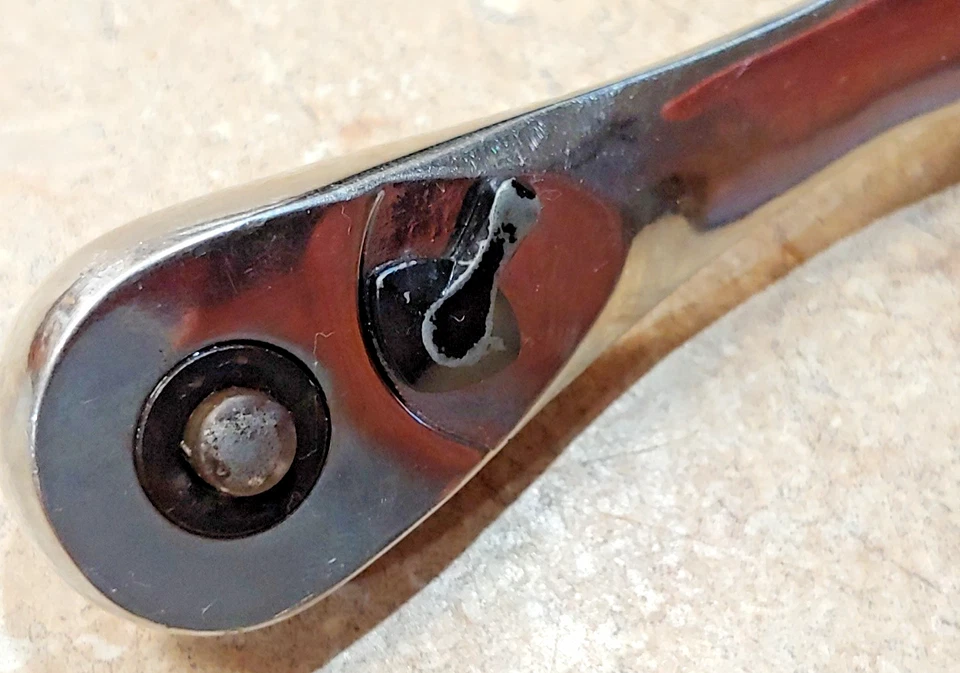 Llave de vaso de trinquete Craftsman 1/4" Drive 75T 2072 A-AE fina 75 dientes arco de 5° Foto 3 de 4