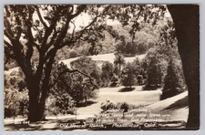 Old Hearst Ranch Pleasanton California Grounds RPPC Postcard