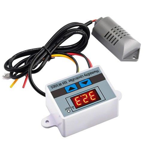 Produktbild von Temperatur-Feuchtigkeitsregler HW-M453 – Digital, -20 Bis 60°C, 0-100% RH, ±0,1°C Genau, 10A Relais