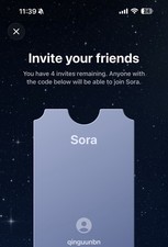 OpenAI Sora Invite Code - Will Deliver In Under 5 Minutes