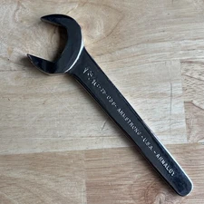 Armstrong Armaloy 1-3/16" Thin Slim Open End Wrench Pump Service 28-038 USA