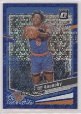 2023-24 Panini Donruss Optic Fast Break Blue Prizm 22/49 OG Anunoby #191 14t3