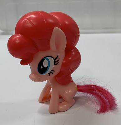 Hasbro My Little Pony Pinkie Pie Plastic Figurine Pony Pink/Red Cartoon TV