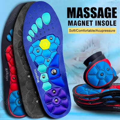 Magnetische Schuhe Akupressur-Einlegesohlen für Schmerzen EU36-41(27cm)