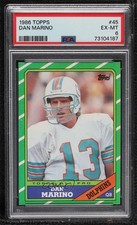 1986 Topps Dan Marino #45 PSA 6 HOF 0ed5