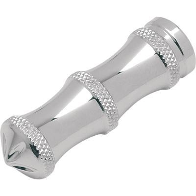 Accutronix PT120-SRC Chrome Shifter/Brake Pegs - Rubber - 3-7/8in.