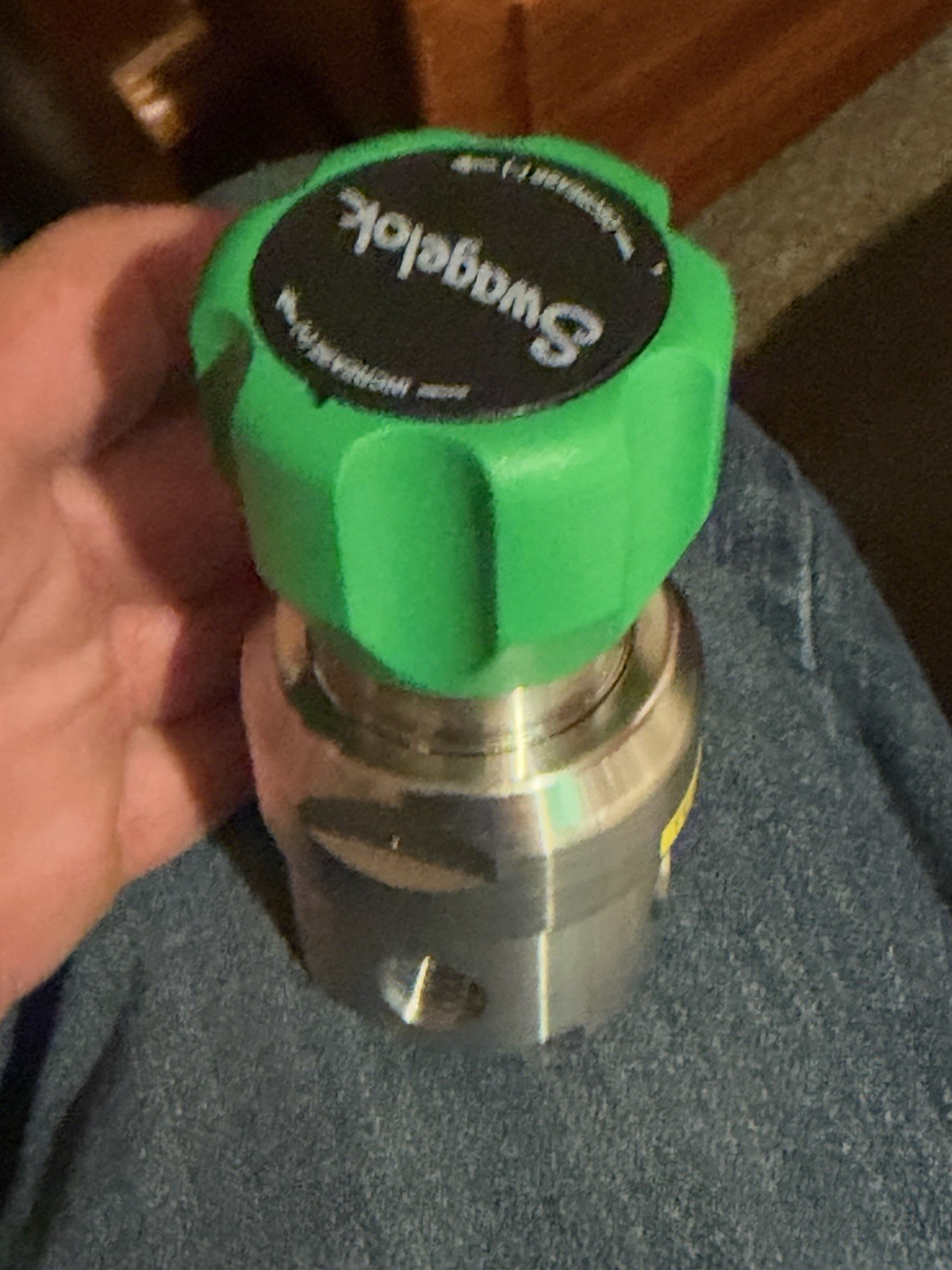Swagelok KPR1FRH412A20000 Air Pressure Regulator 3600 PSIG Max, 0-100 PSIG