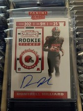 Dontrell Hilliard *2019 Panini Contenders #291 *AUTOGRAPH *NM to MINT