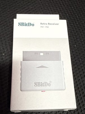 8Bitdo Bluetooth Retro Receiver for PS1 PS2 and Windows Xbox controllers
