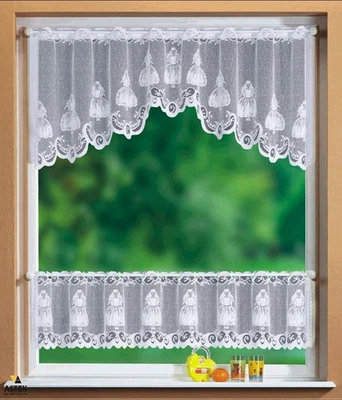 GARDINENBOX KIDS Scheibengardinen Set 2 Teilig, 30/50x160, 33522