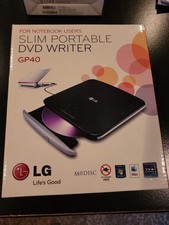LG GP40NB40 Super Multi Portable 8x DVD Rewriter with M-DISC Support Open Box