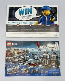 LEGO CITY 60117 Van & Caravan (2016) - Manuals Only