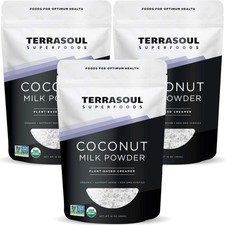 Organic Coconut Milk Powder, 3 Lbs 3 Pack - Plant-Based Creamer Keto Frie...