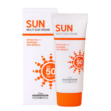 FOODAHOLIC/Multi Sun Cream Anti Wrinkle /KOREA MADE/SPF50 PA  
