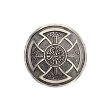 Round Celtic Knot Kilt Belt Buckle Antique Finish Highland Belt Buckle Celtic