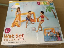 Intex aufblasbares Tor mit Ball für Fußball Handball Wasserball