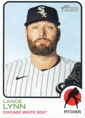 2022 Topps Heritage #137 Lance Lynn - Chicago White Sox