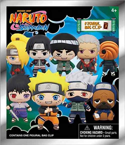 Naruto Shippuden Series 3 3D Foam Bag Clip