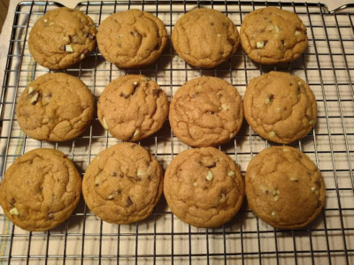 Mint chocolate chip (chewy and delicious)