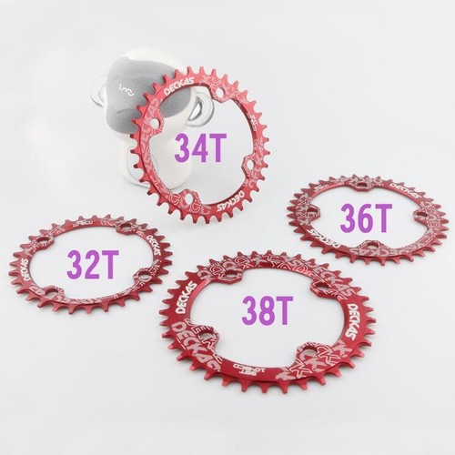 Round Narrow Wide Chainring MTB Mountain Bike Bicycle Crankset Tooth Plate Part - Picture 6 of 19
