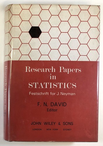 F N David / Research Papers in Statistics 1966