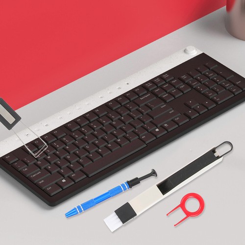 Keycap Removal Tool Computer Keyboard Multi-function Cleaning Brush Puller - Photo 7/12