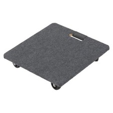 400KG Load Capacity - Carpeted Dolly - 110(H) x 500(W) x 500(L) mm