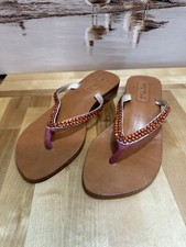 Mystique Flat Slippers Size 7 New No box