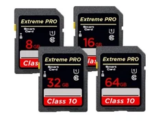 Extreme PRO SD Memory Card 16Gb 32Gb 64GB 128Gb 256Gb 512Gb SDHC Flash SanDisk