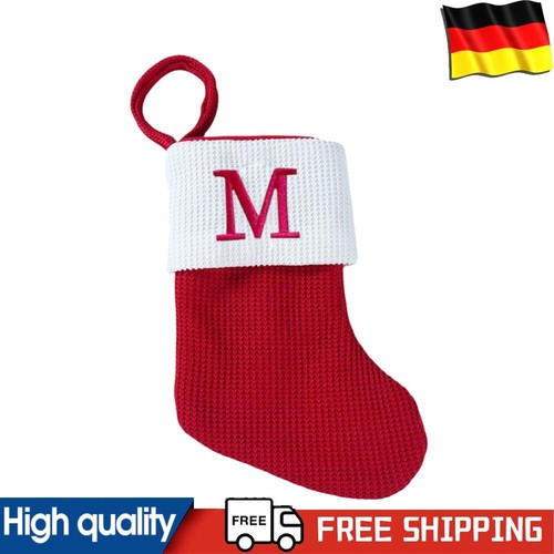 Fun Christmas Socks Red Knit Socks Vintage Style Xmas Cozy Socks for