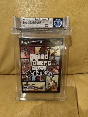GTA:San Andreas   Graded Wata 9.8A++ , no VGA, NEU, NEW, SEALED   PS2
