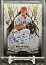 2022 Topps Tier One REID DETMERS Break Out Autographs RC /299! Angels (RC AU)