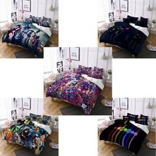 DC Batman Superman Green Lantern Single/Double/Queen/King Bed Quilt Cover Set